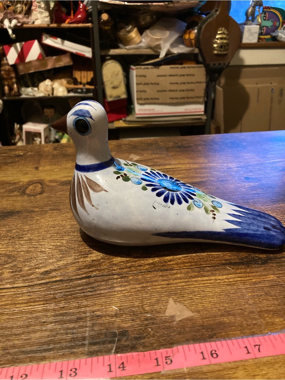 Vintage Tonala bird figurine - Picture 3 of 9